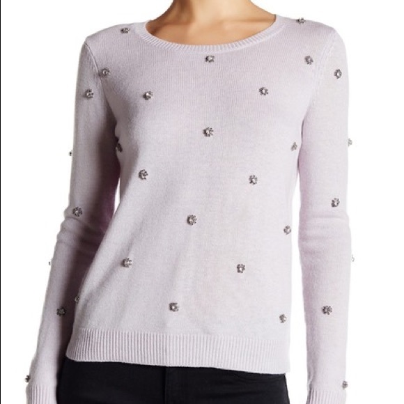 Joie Sweaters - Joie Myron C Rhinestone Sweater, size M